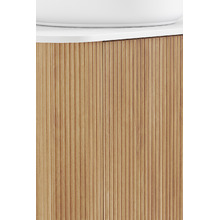 Nomad 600mm Natural Wall Hung Single Vanity